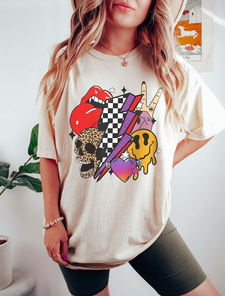 Fall and Halloween Elements Collage(2) T-Shirt | Maximalist Fall and Halloween T-Shirt Design product image (10)