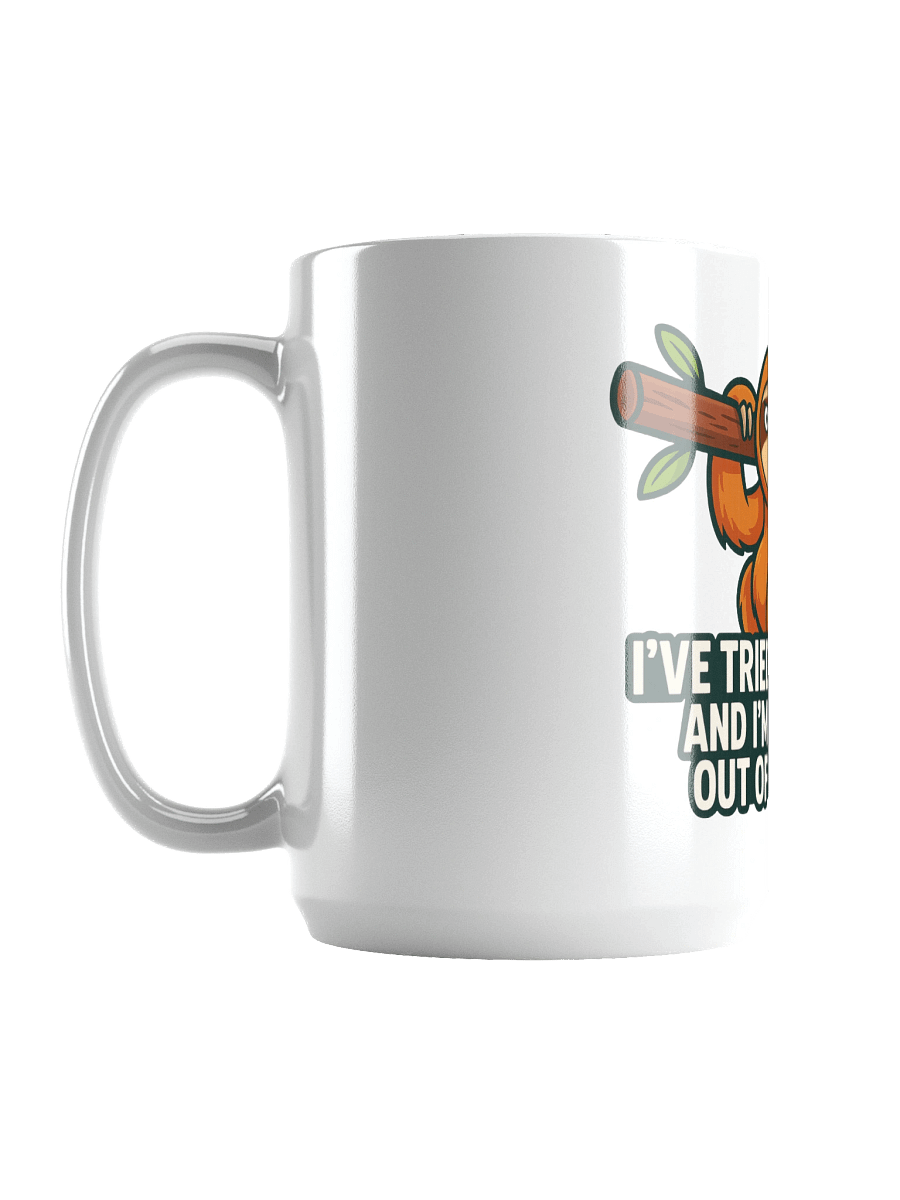 Slothful Options Mug product image (1)