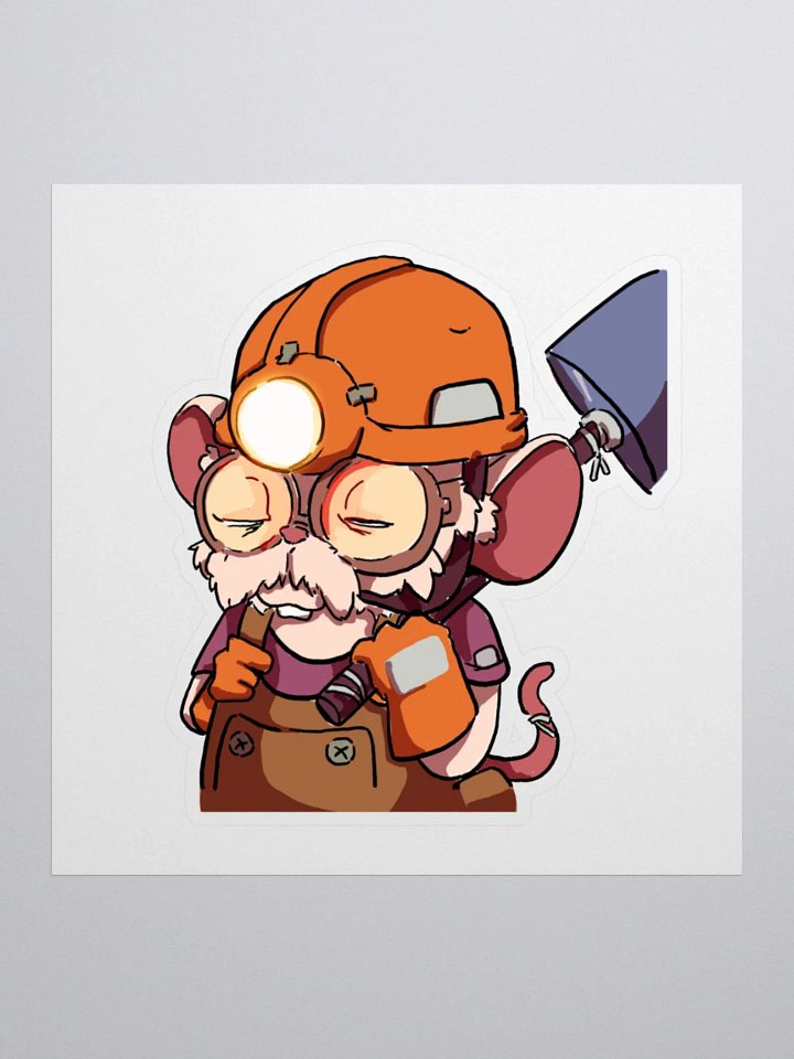 MineRat Sticker product image (1)
