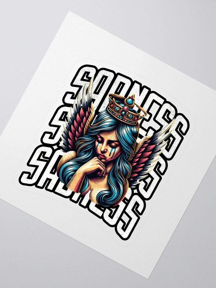 Cry for Sadness Kiss Cut Stickers product image (2)