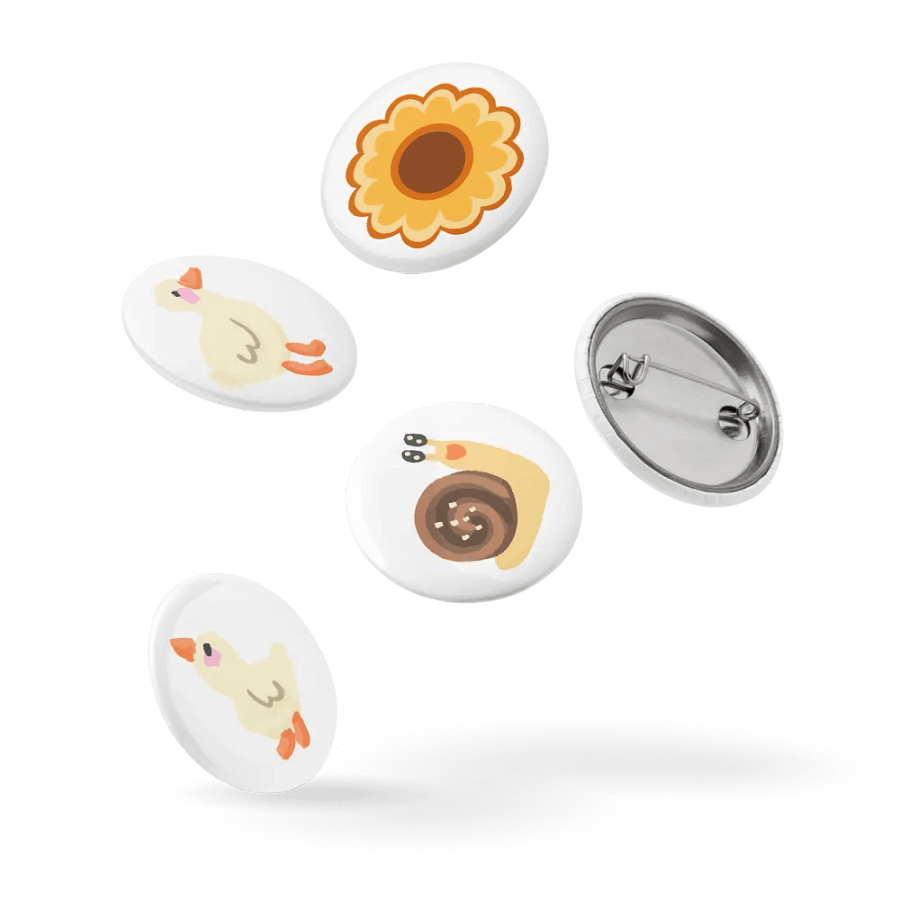 The Meadow \ pin button set (BFF) (US) product image (7)