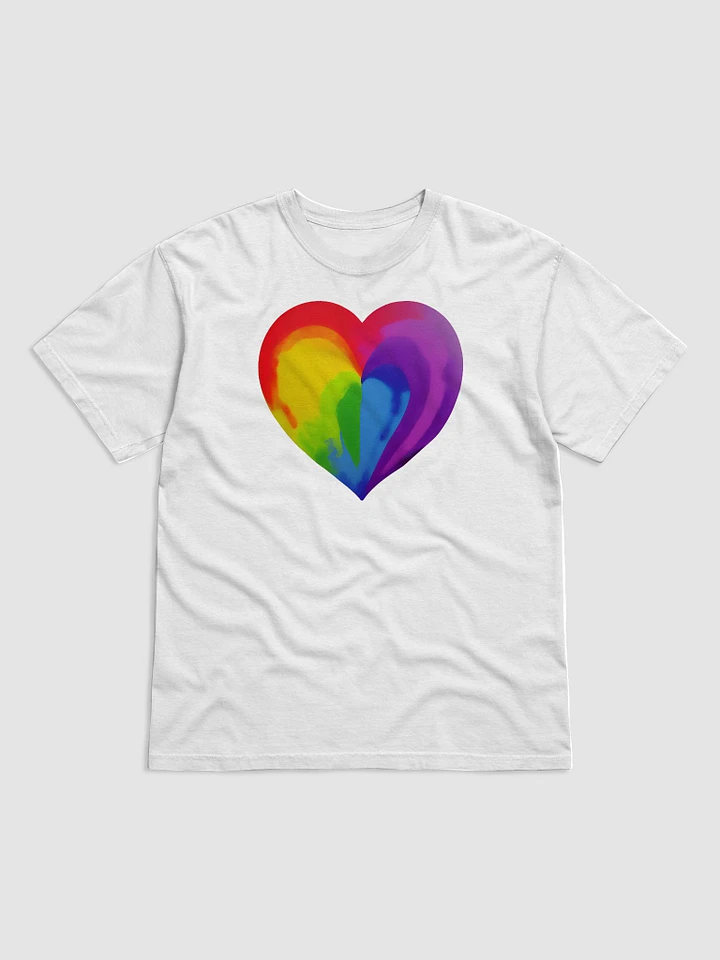 Bleeding Rainbow Heart #1 - T-Shirt product image (1)