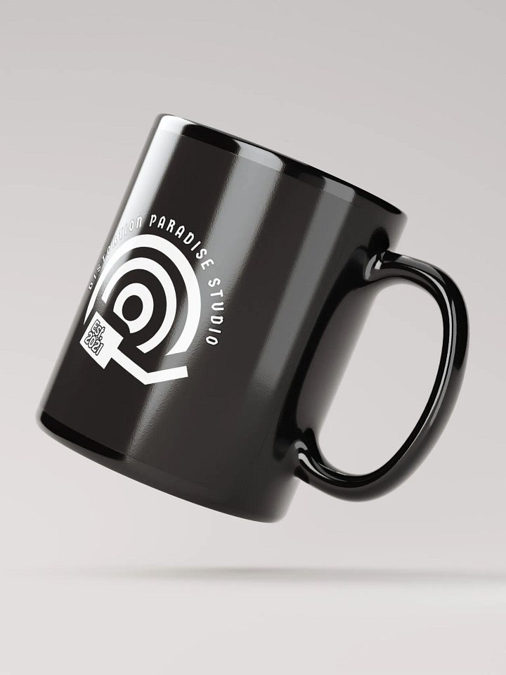 DPS Vinyl Logo Est. 2021 Black Glossy Mug product image (2)