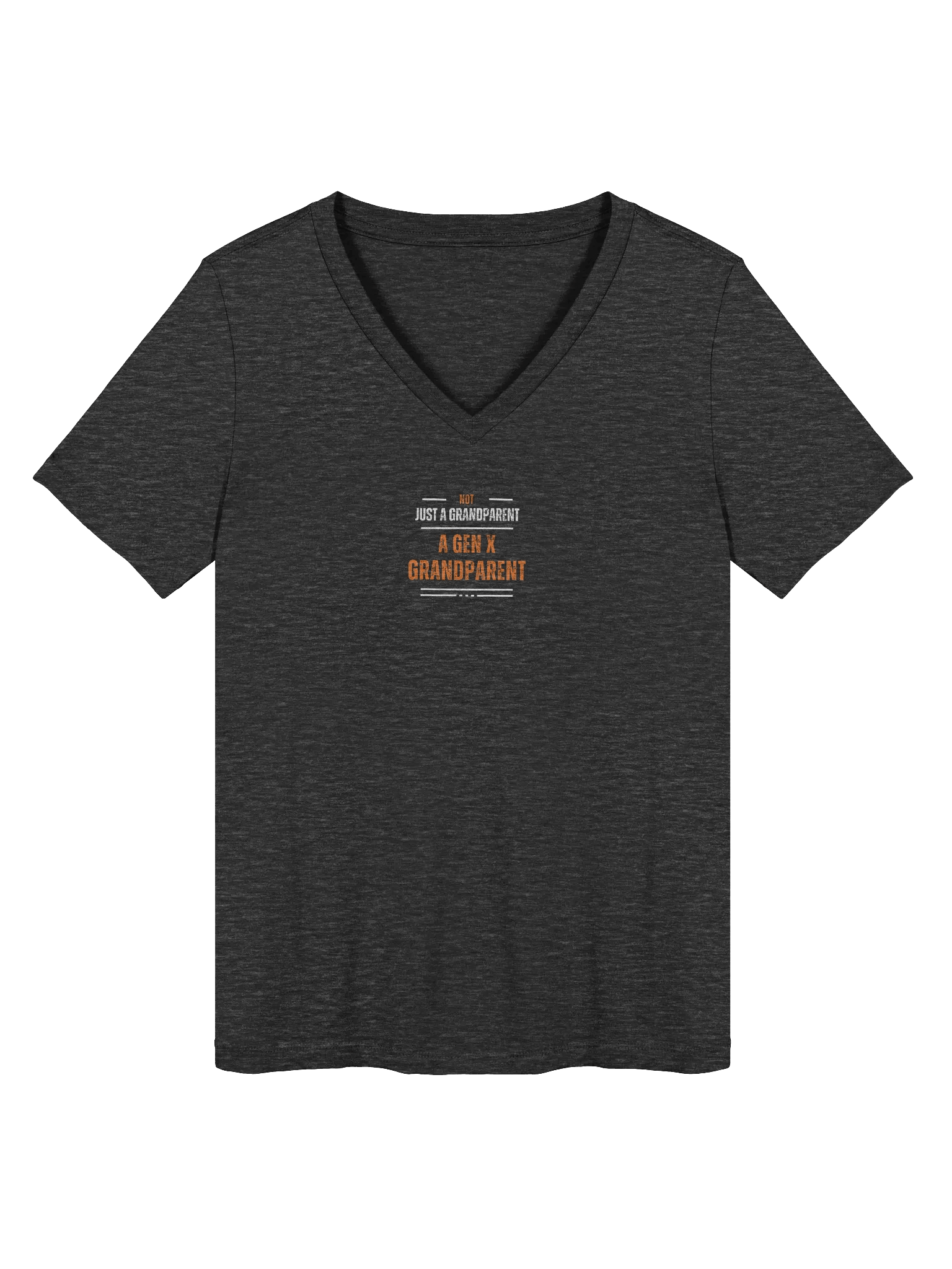 Not Just A Grandparent V-Neck Tee (White) product image (2)