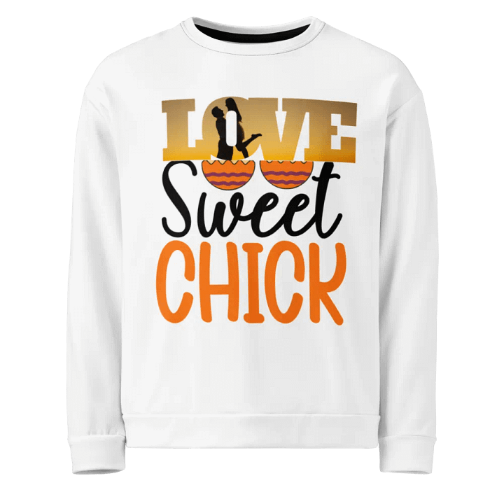 Love Chick Unisex All-Over Print Sweatshirt product image (1)