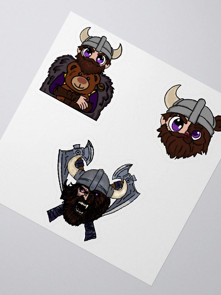 BareWtihCozyChaos Stickers product image (6)