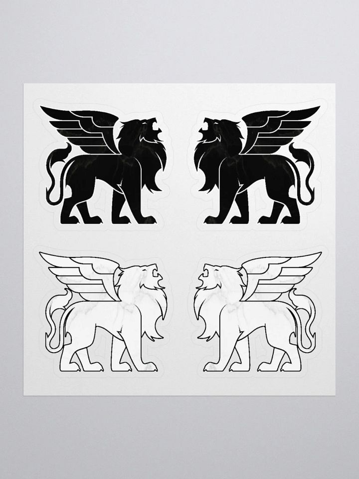Verardi Famiglia Winged Lion ✦ Kiss Cut Stickers product image (3)