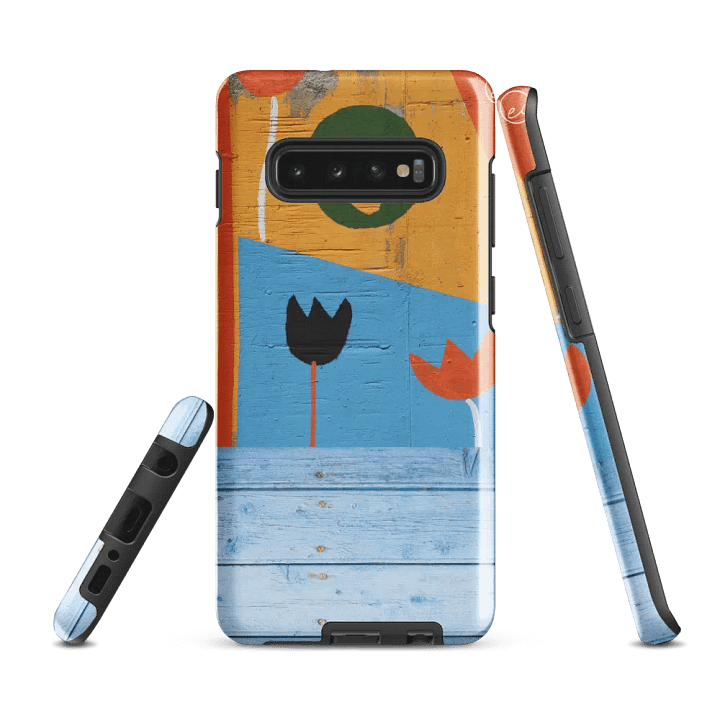 Abstract Floral Face Samsung® Tough Case product image (2)