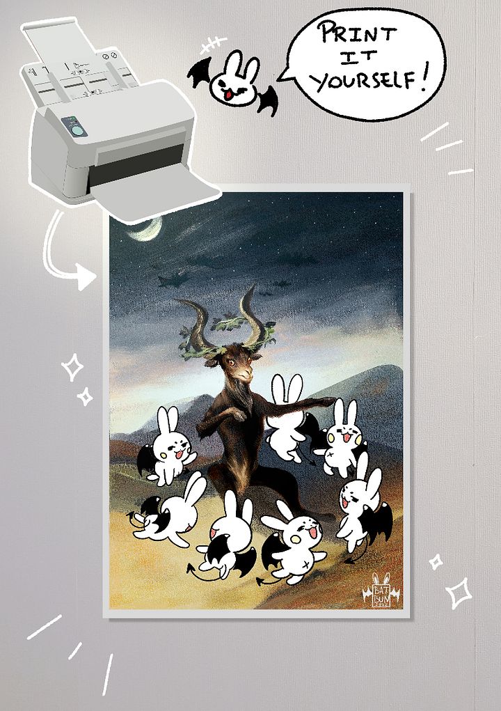 Print it Yourself Witches' Sabbath Printable product image (1)