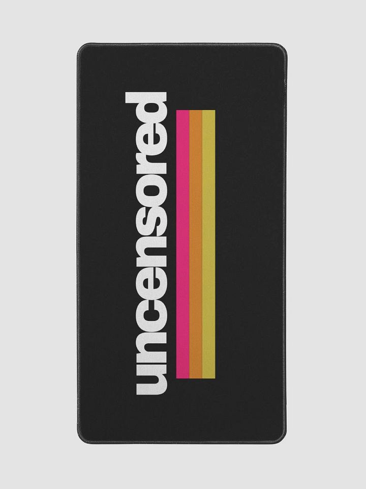 Vibrant Uncensored Desk Mat product image (2)