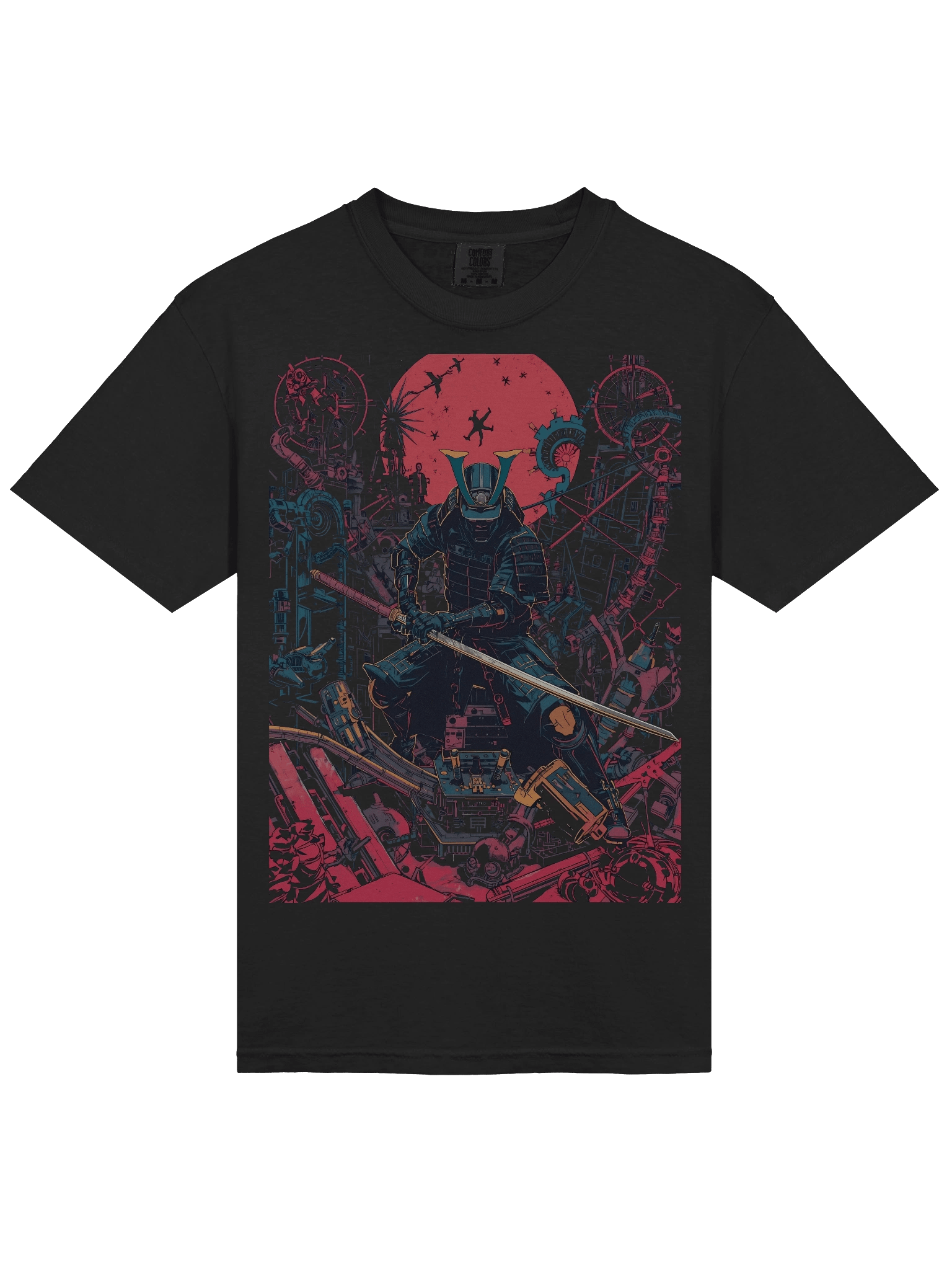 Samurai of Cyber Chaos Heavyweight T-Shirt product image (4)