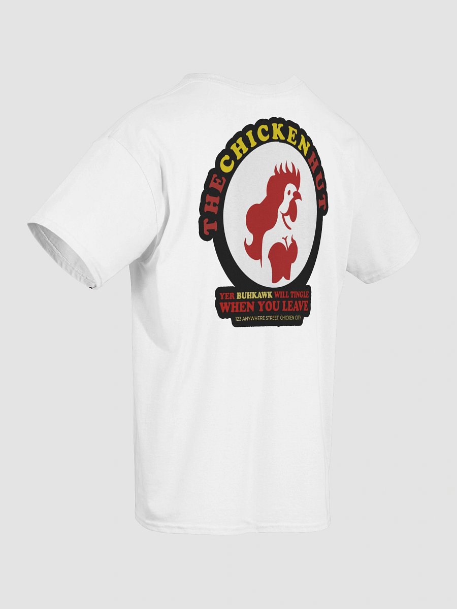 'I Met Big Bertha' Chicken Hut White Unisex Tee product image (6)