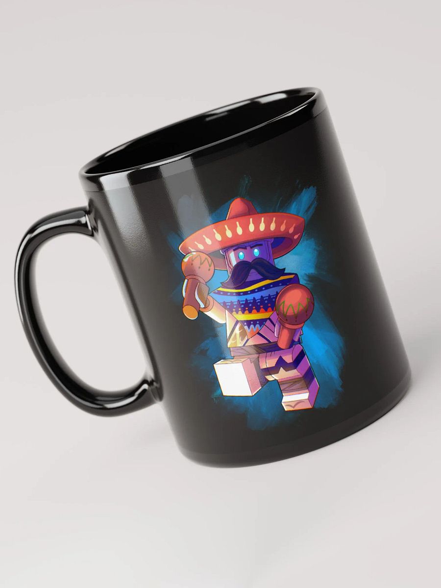Titanium Taco Black Glossy Mug product image (5)
