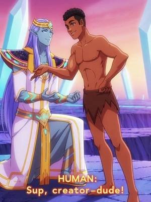 Enki realizes he might have overdone it #anunnaki #enki #funny 