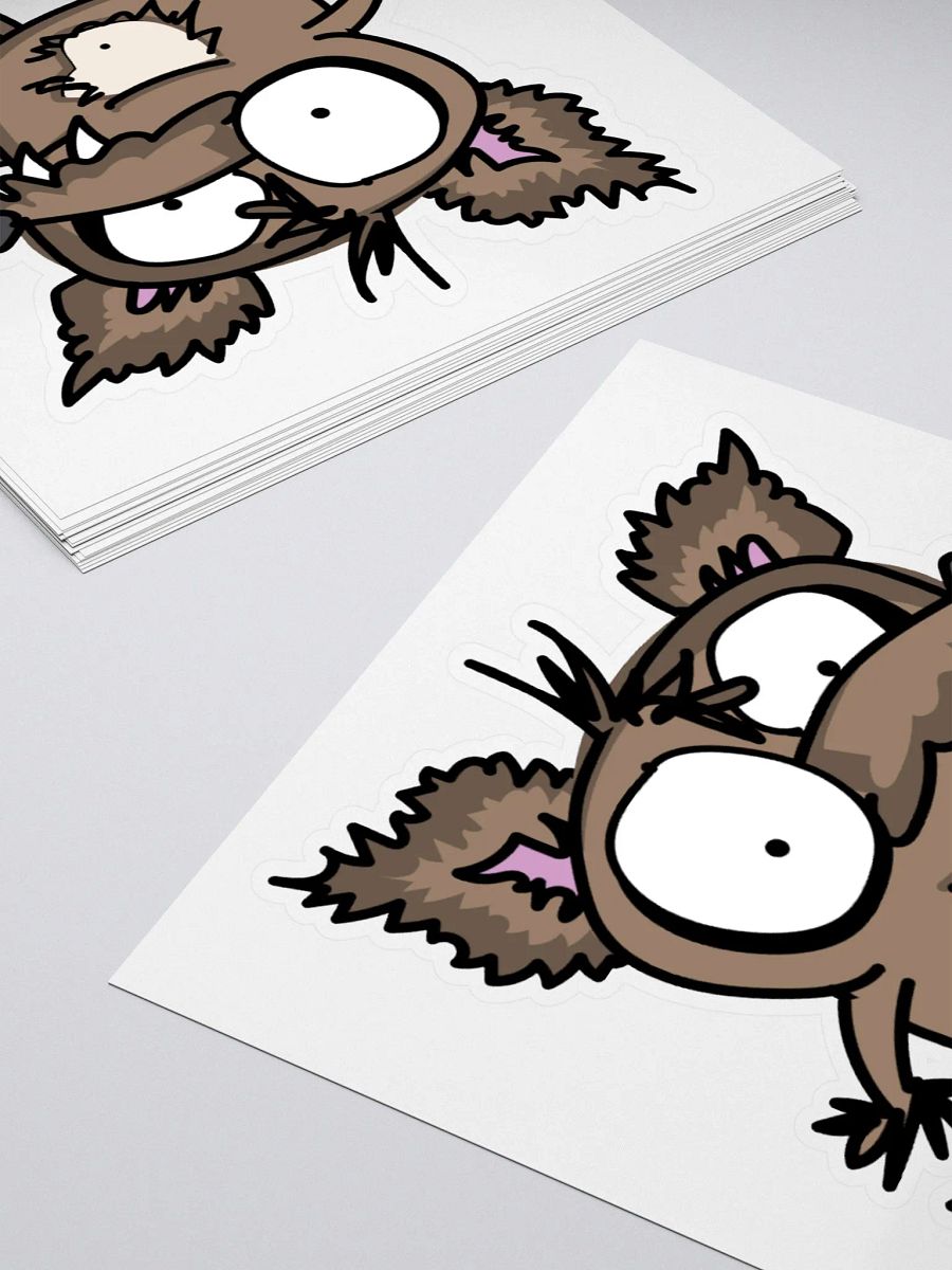 Jake the Wolf Sticker product image (4)