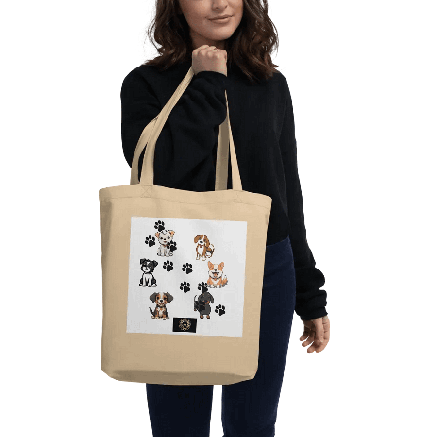 Colorful Canine Crew Tote Bag product image (2)
