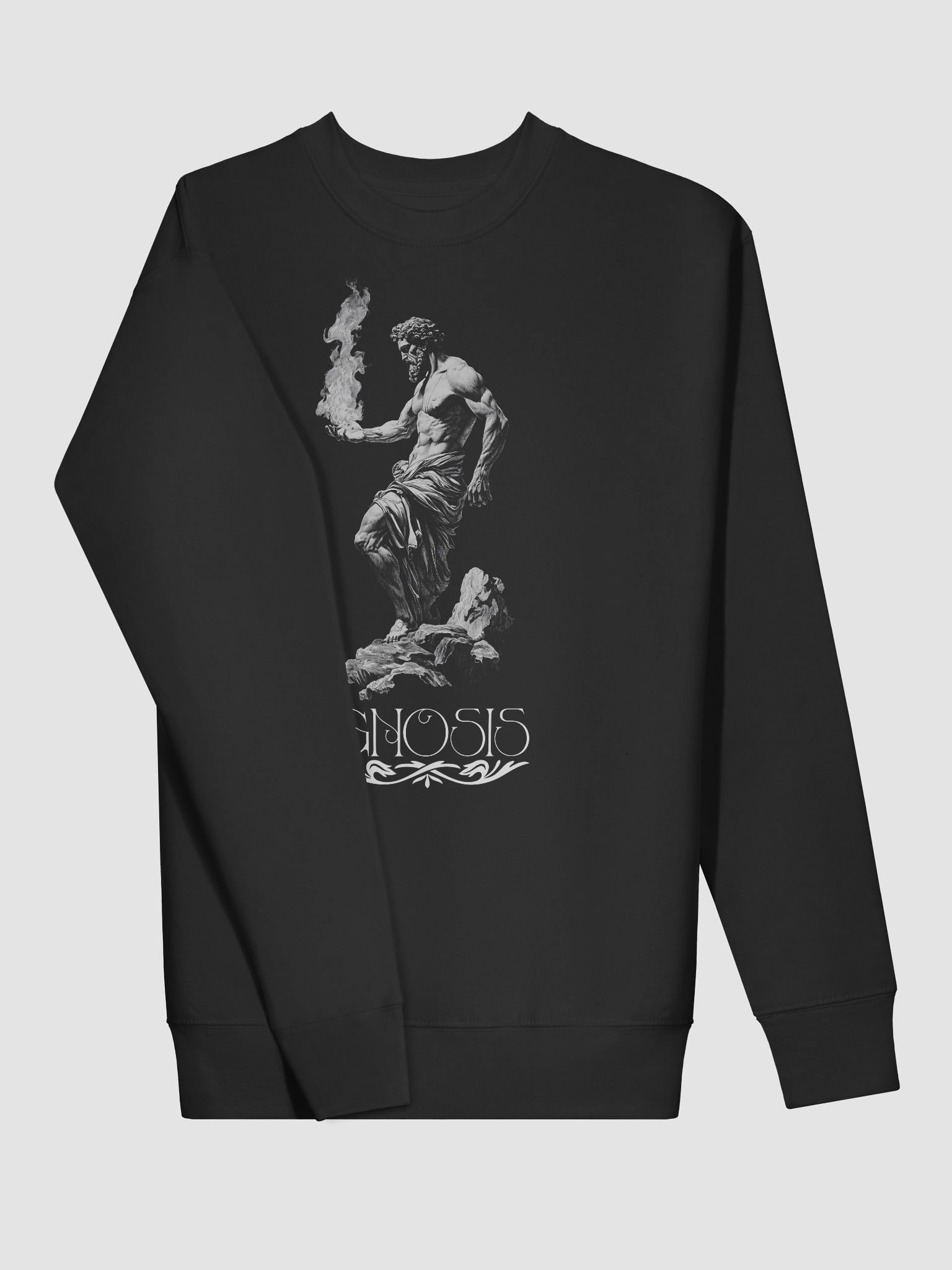 Prometheus Stealing Fire, Gnosis, Greek Gods Myth sweatshirt product image (3)