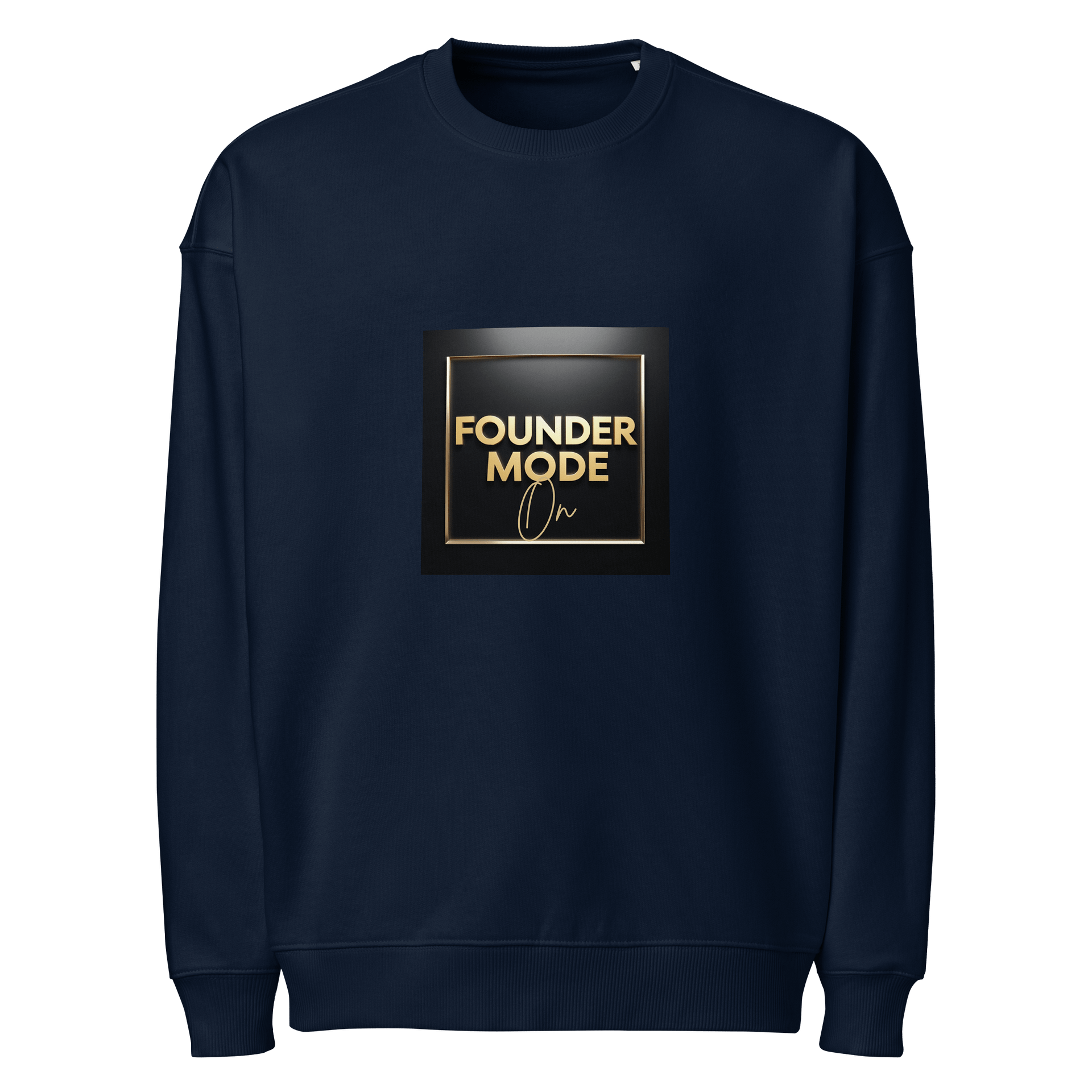 FOUNDER MODE Organic Gold Sweatshirt product image (1)