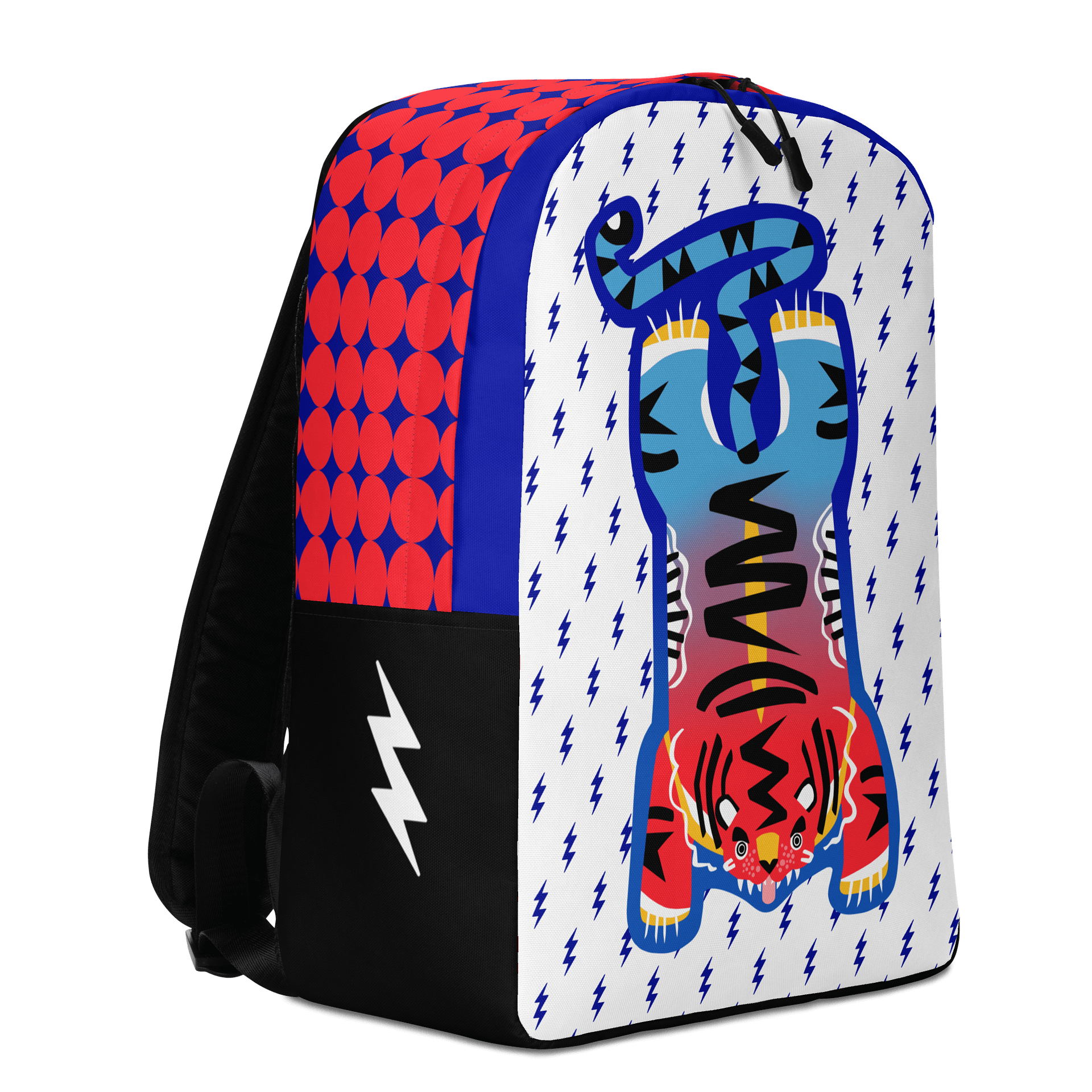 Blue and Orange Tiger Backpack - Electric Tiger Club product image (2)