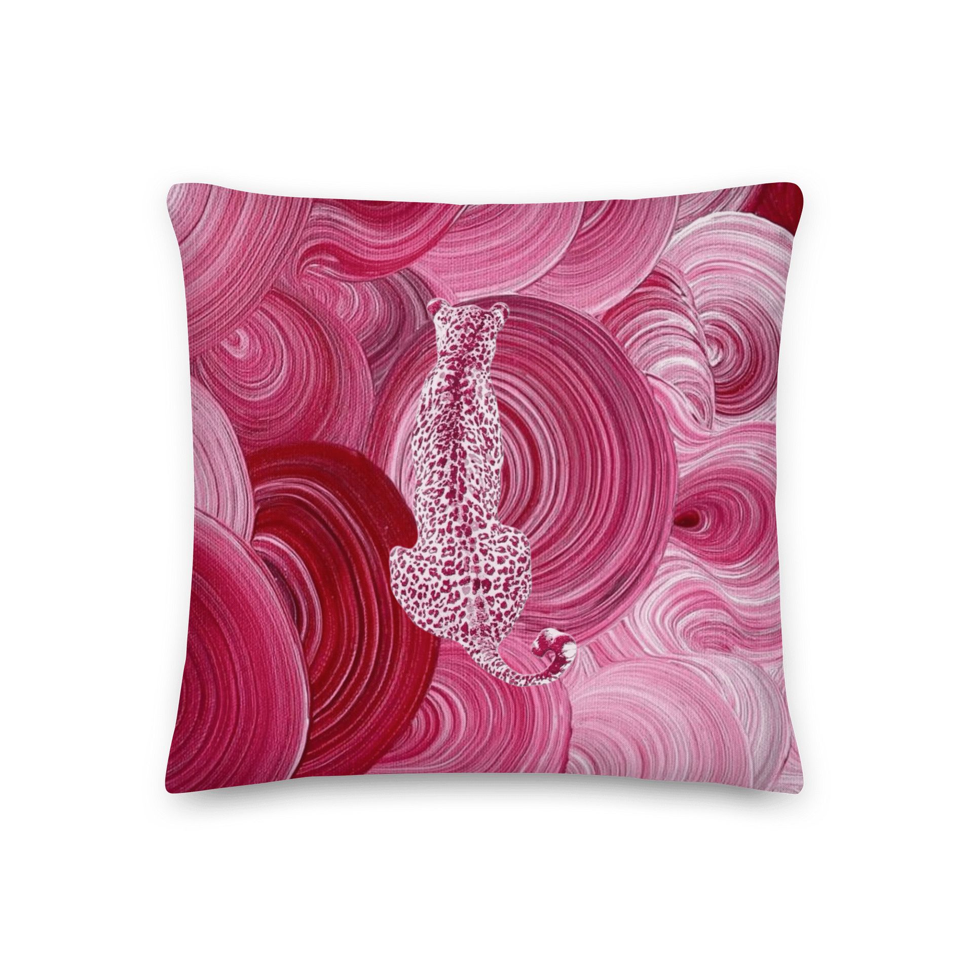 Leopard Swirl Premium Pillow product image (1)