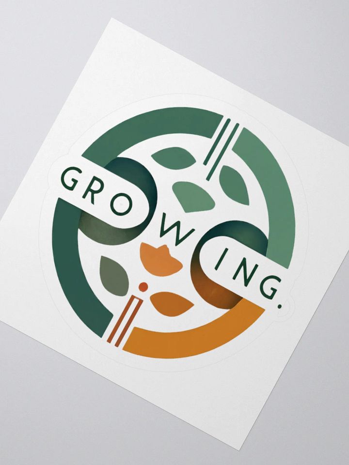 Nature's Growth Kiss Cut Stickers product image (6)