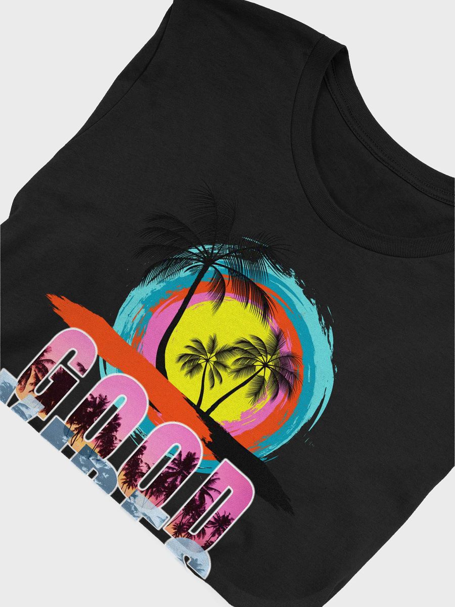 Tropical Sunset 'GOOD VIBES' T-Shirt product image (5)