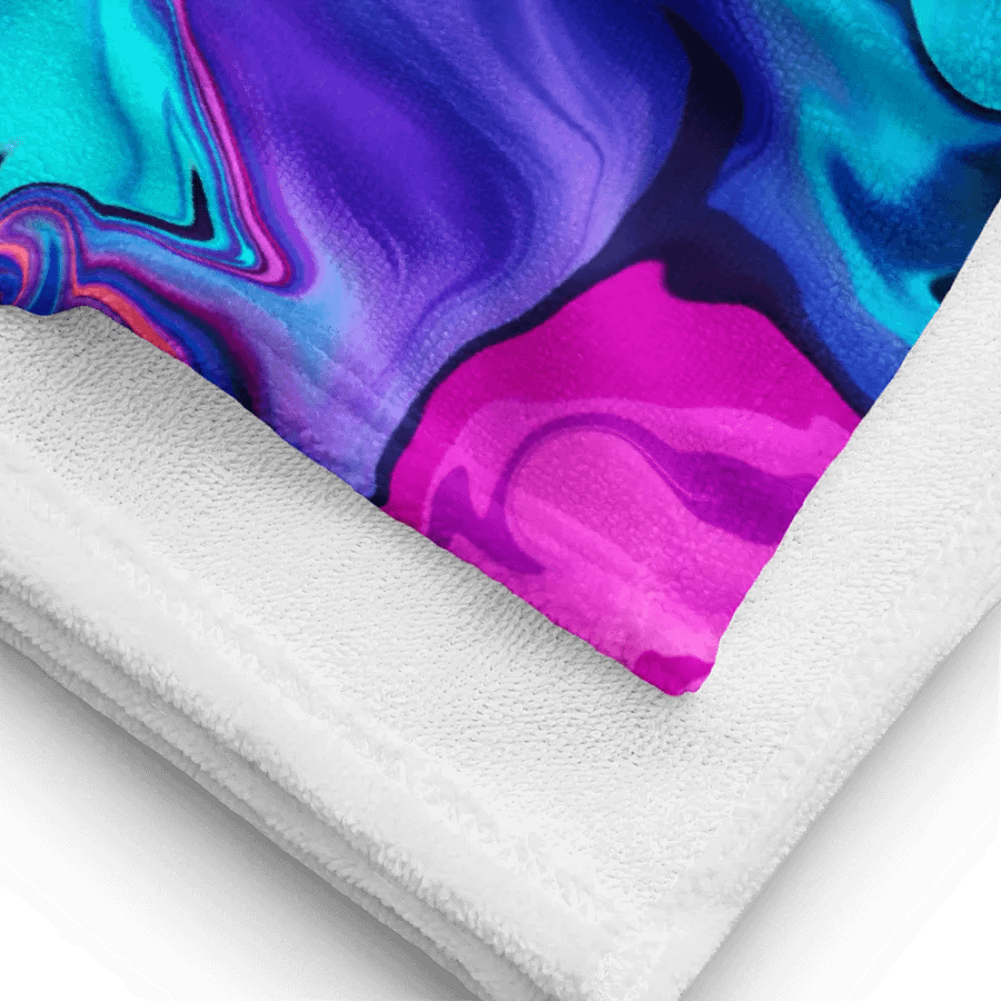 Multicoloured Abstract Art Towel product image (5)