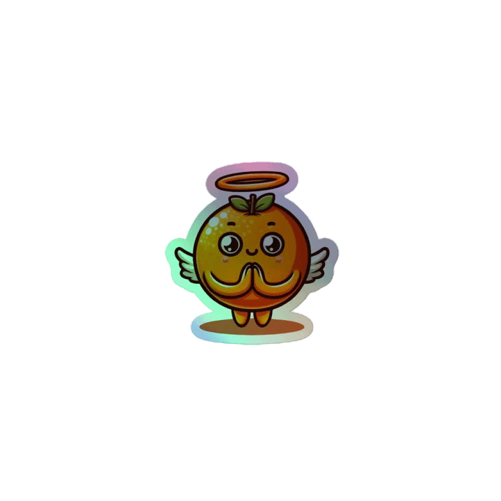 blessed orange sticker product image (1)