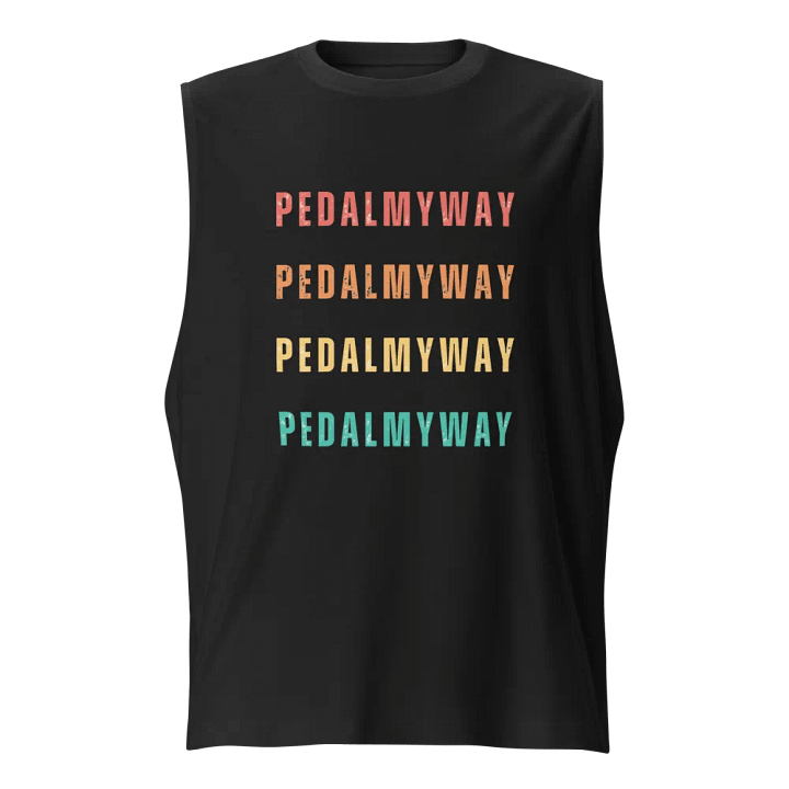 PEDALMYWAY Textured Tank product image (1)