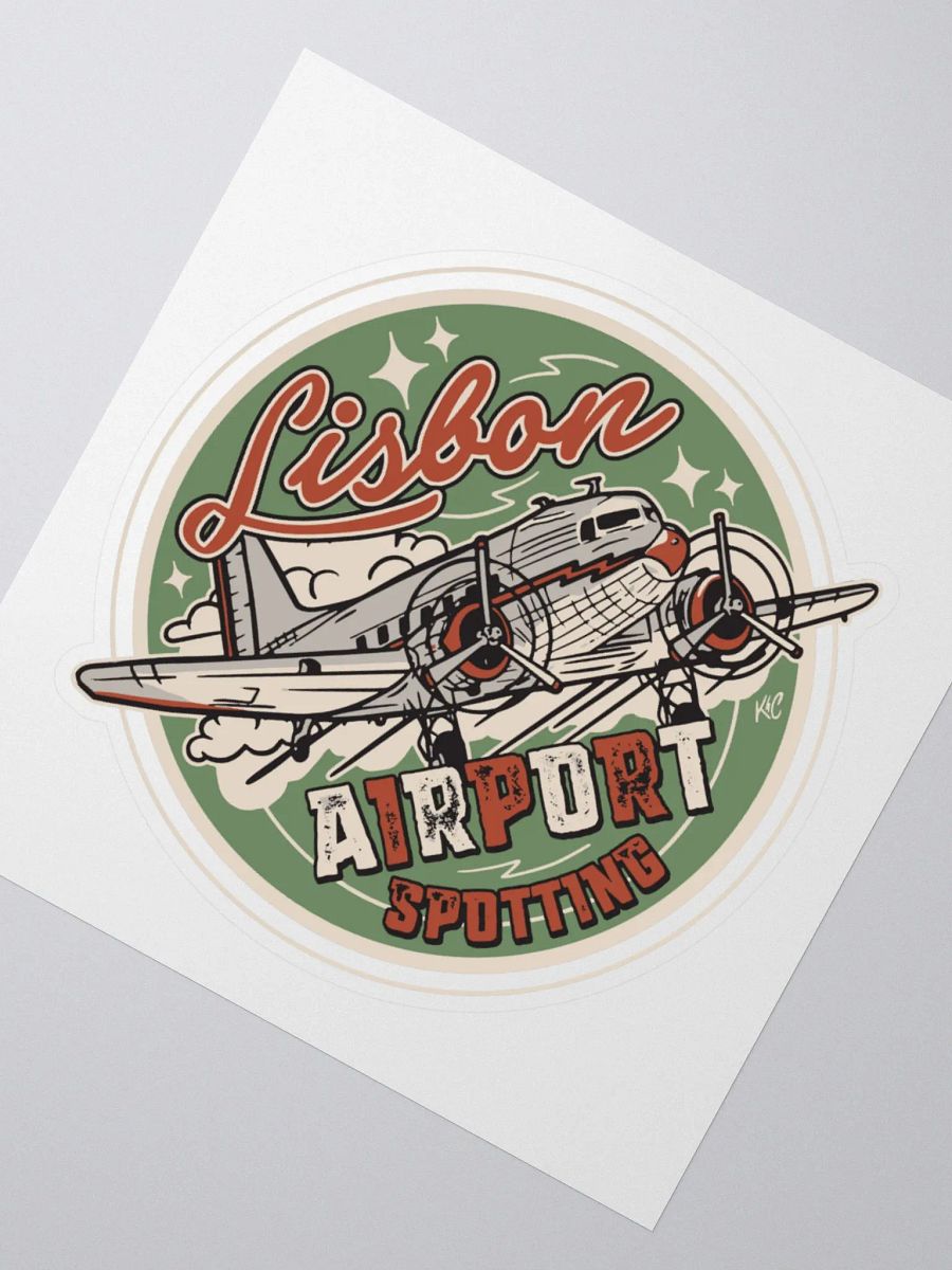 Retro Logo Sticker product image (3)