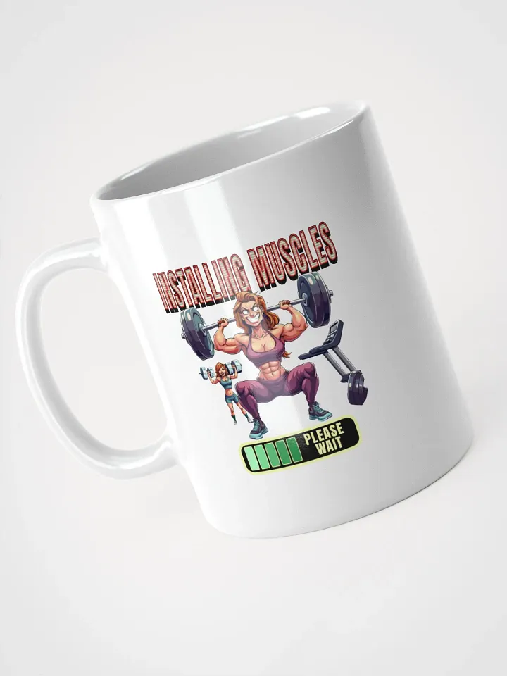 Installing Muscle Weightlifting Female Zone Mug product image (2)