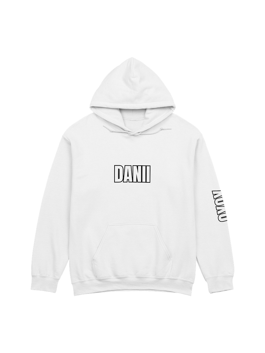DANII XOXO WHITE HOODIE product image (1)