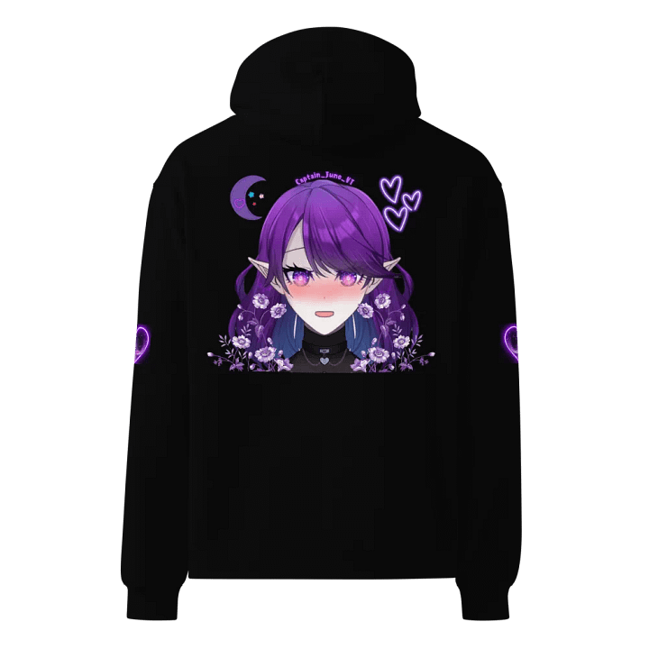 Purple Moonlight Oversized Hoodie 1st Edition product image (1)