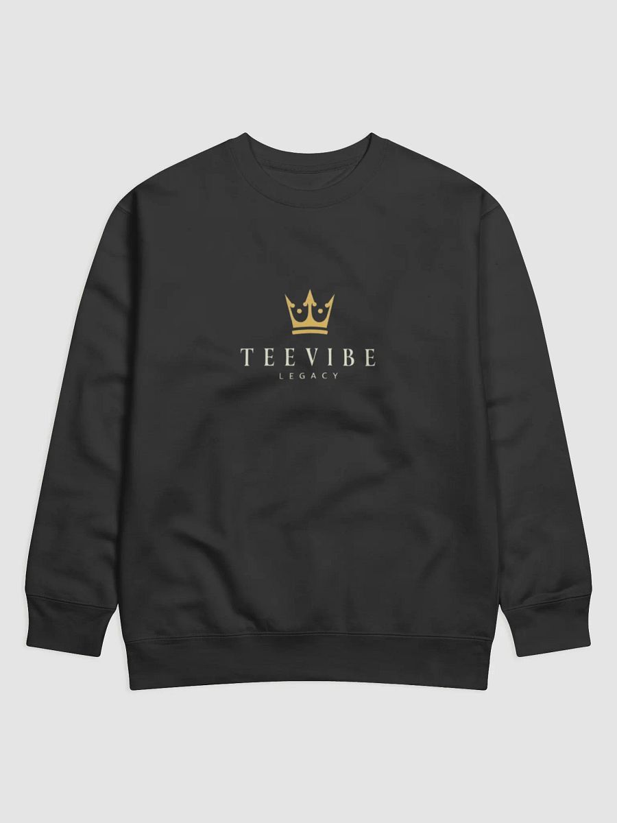 TEEVIBE LEGACY Yellow Crown Premium Sweatshirt product image (1)