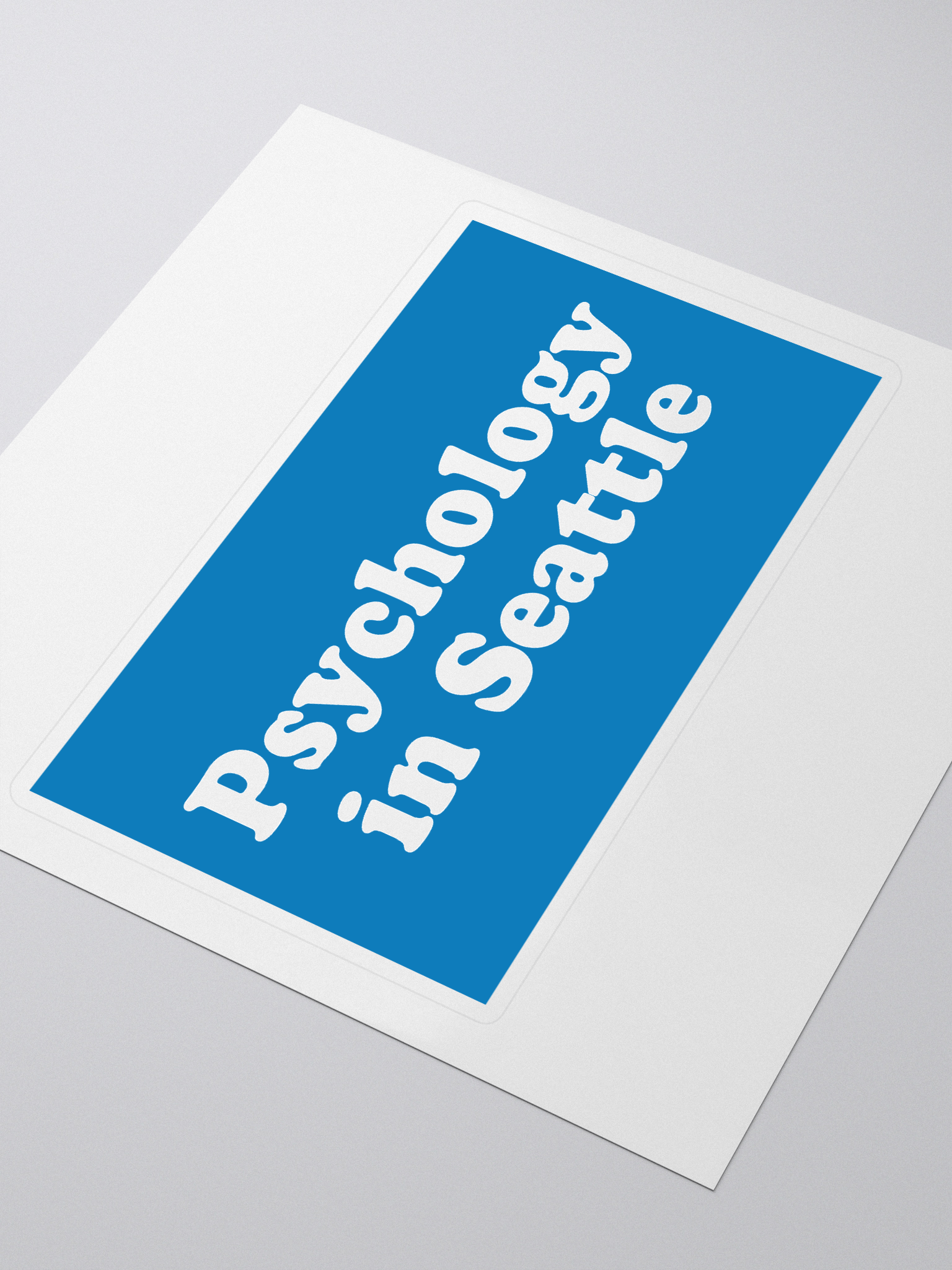 Psychology In Seattle - Sticker product image (3)