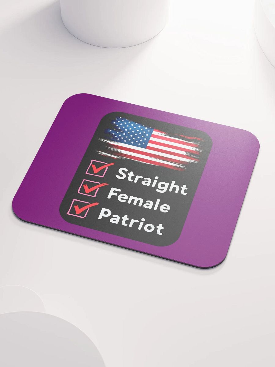Mouse Pad: Female Checklist product image (3)