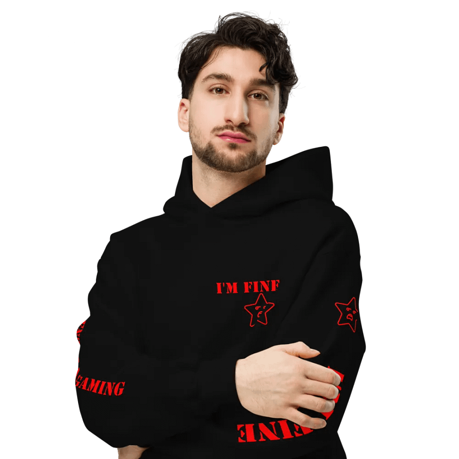 I'M FINE AMG Oversized Hoodie product image (4)