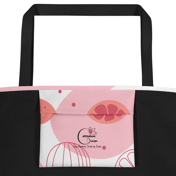 Vintage Cat Gaze - Tote Bag with Pocket product image (2)