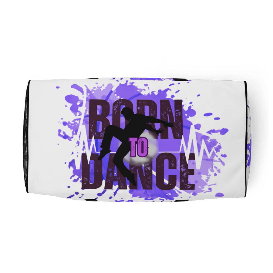 Born to Dance His Silhouette All-Over Duffle Bag product image (3)