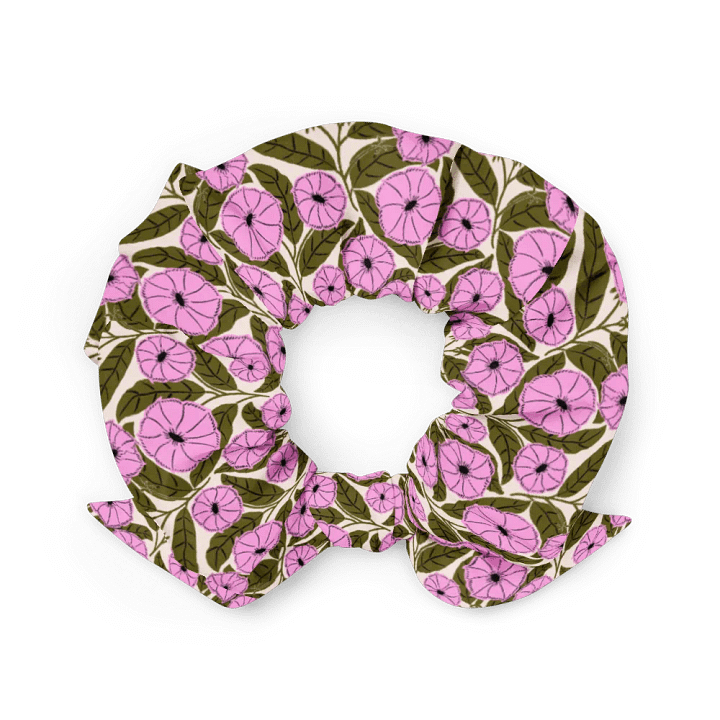 Dipladenia Dreams - Pink and Green - Scrunchie product image (2)