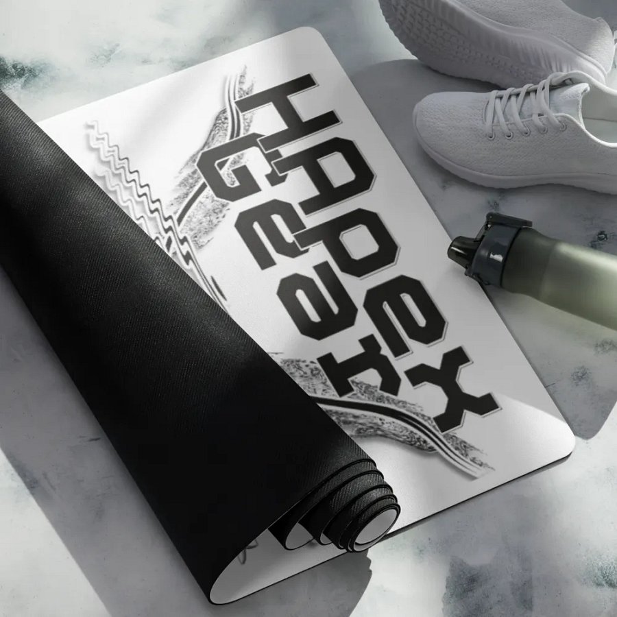 Yoga Mat - Co Founder A Ghost - Black HApex Gear Black Logo product image (4)