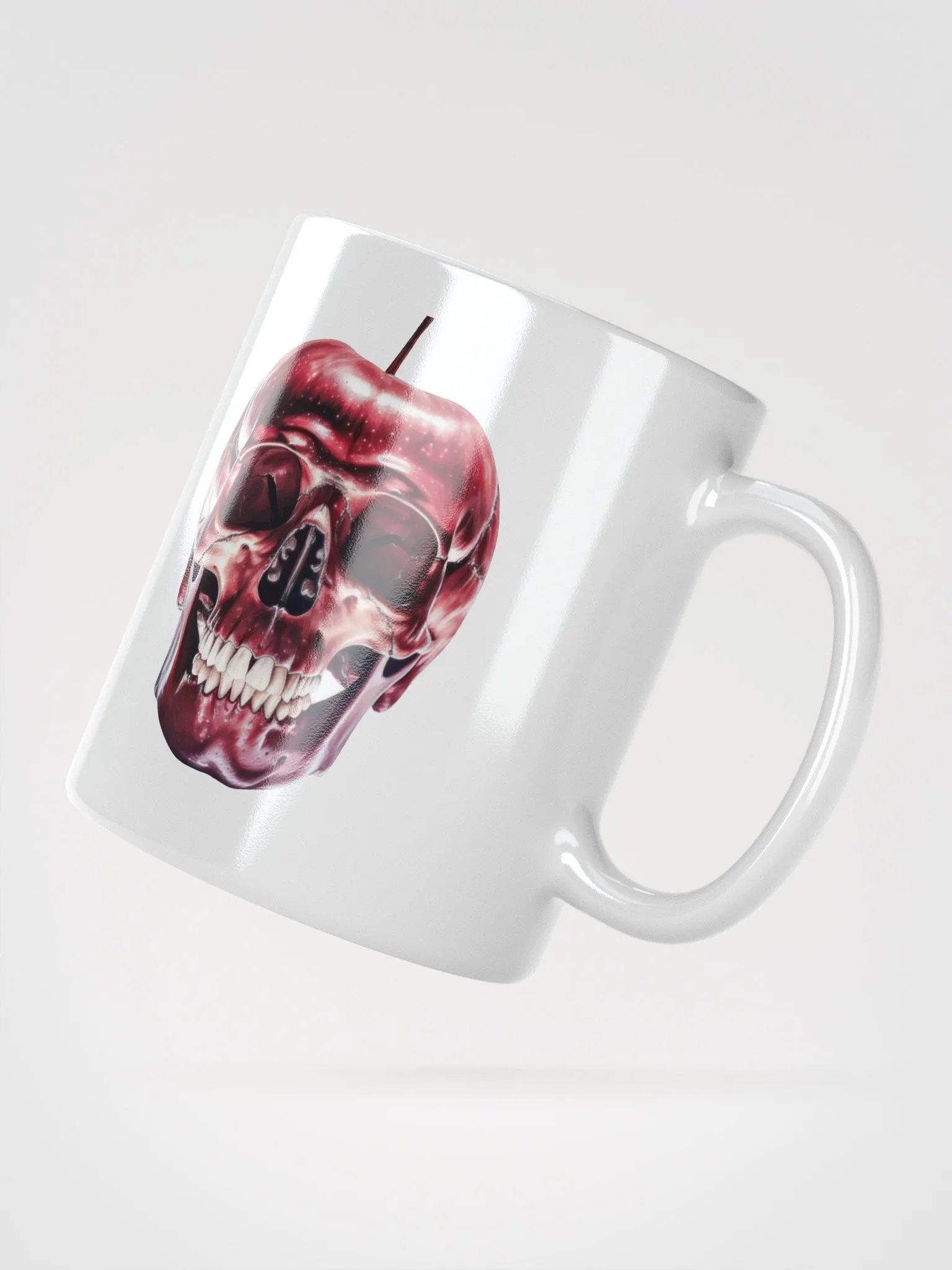 Eerie Apple Skull Mug product image (4)