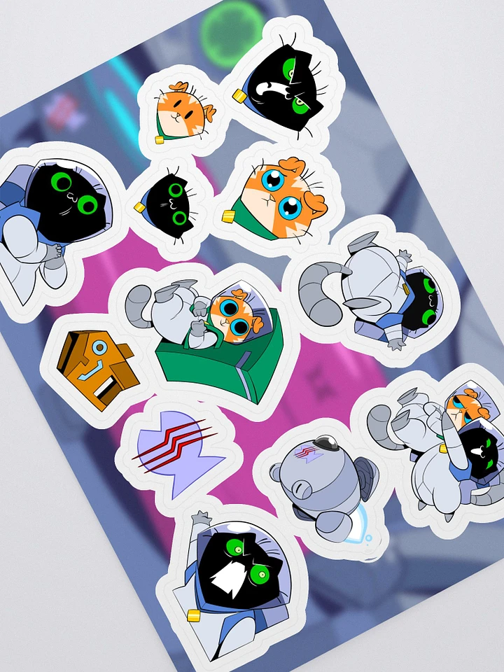 Monkey Wrench Ep 3 - Scratch & Scritch Sticker sheet product image (1)
