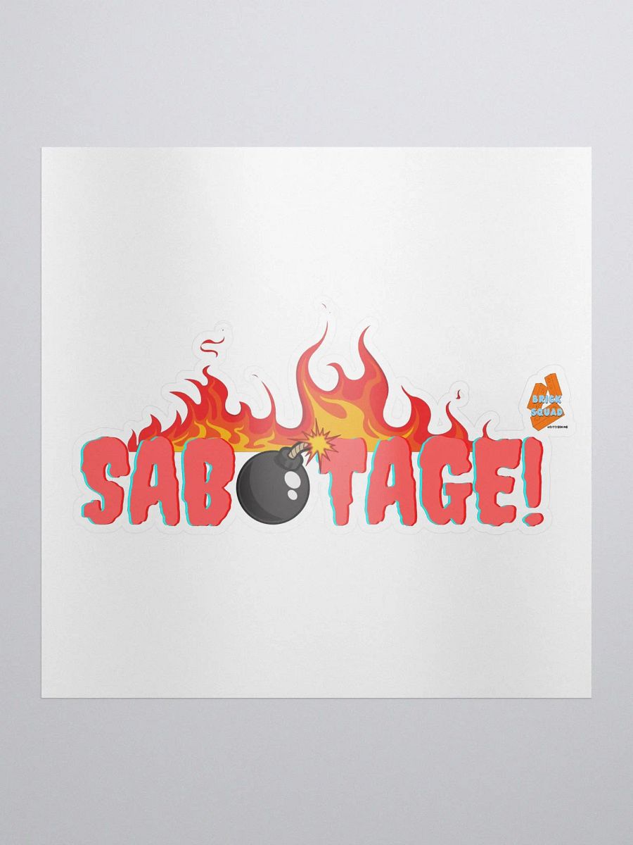 Official Brick Squad Sabotage Sticker product image (1)