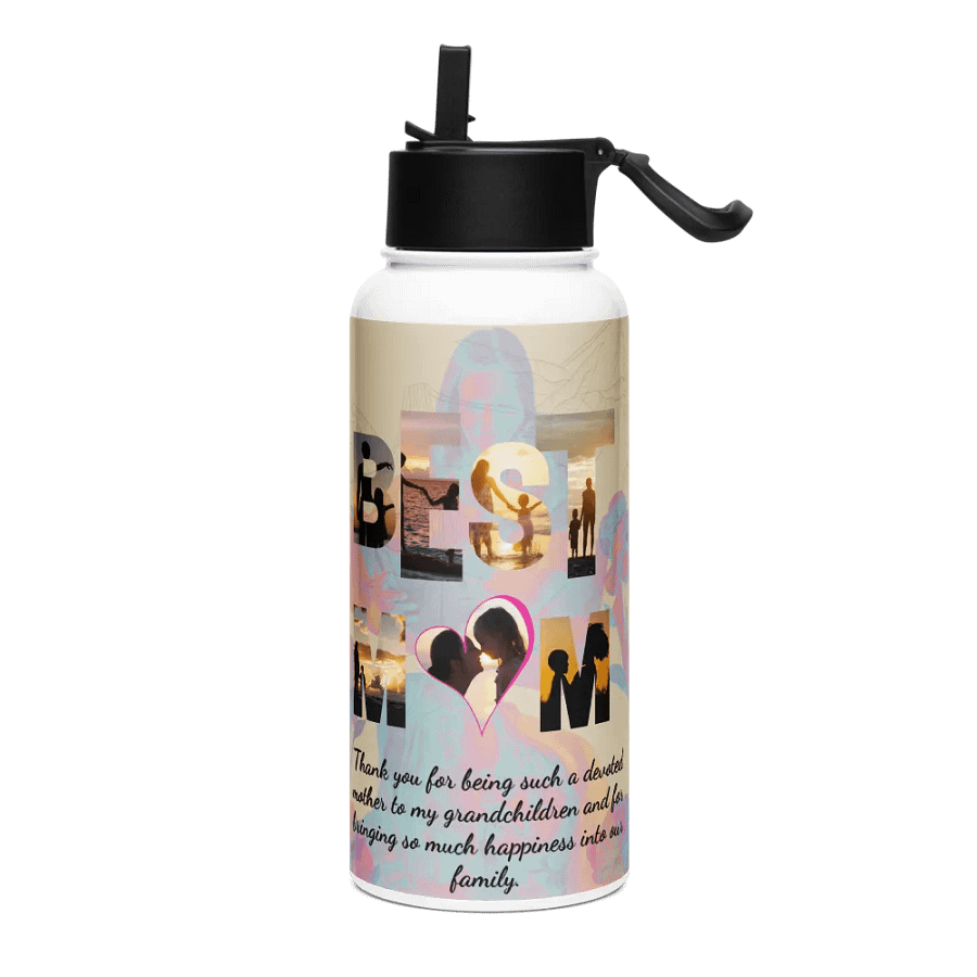 Best Mom Stainless Steel Water Bottle gift for daugters on moms product image (3)