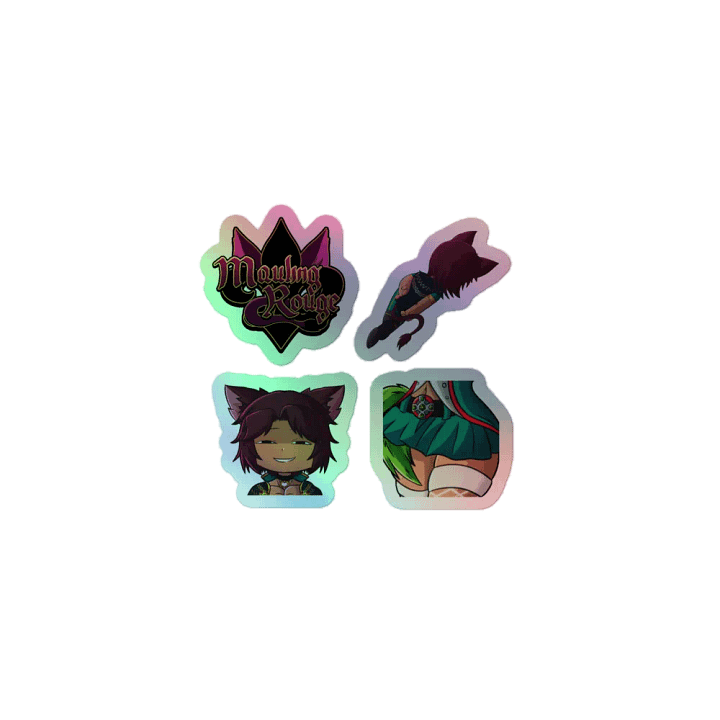 Mauling Rouge Holofoil Sticker Pack 2 product image (1)