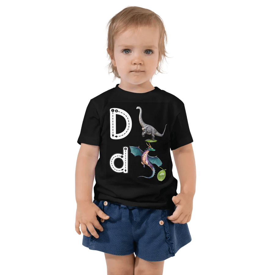 JoBeths' Design Dd Black Toddler T-Shirt product image (1)