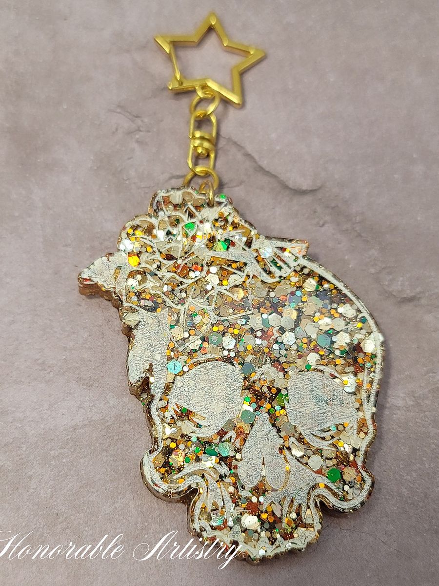 Skull and Rose Keychain product image (5)