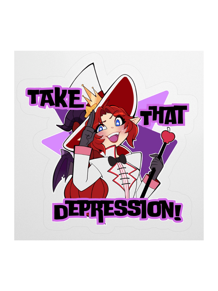 Take That Depression! ⭐Sticker⭐ product image (1)