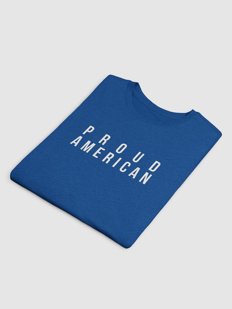 PROUD AMERICAN T-SHIRT - White Text product image (20)